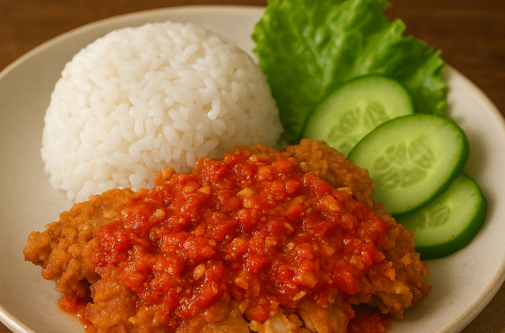 Resep Ayam Geprek Sambal Bawang